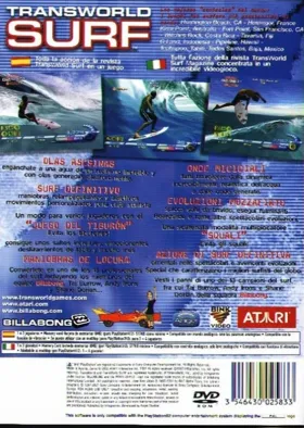 TransWorld Surf box cover back